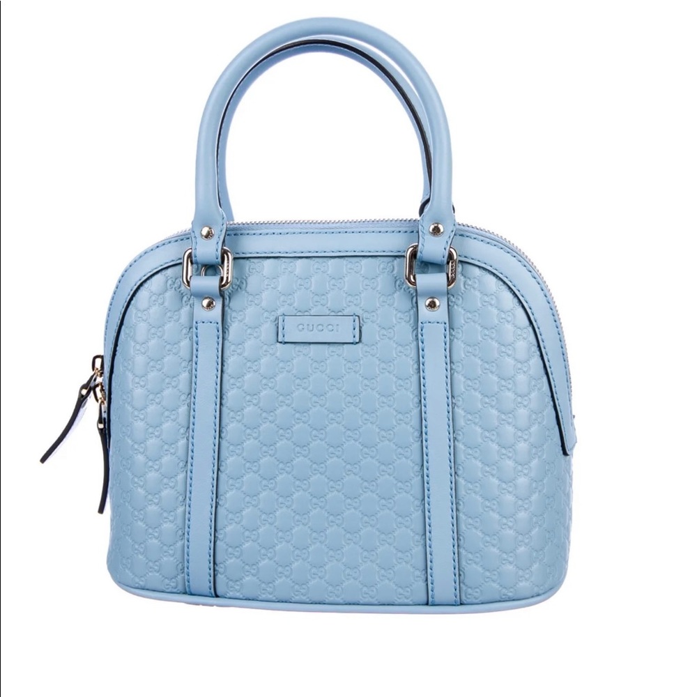 Authentic Gucci crossbody bag microguccissima